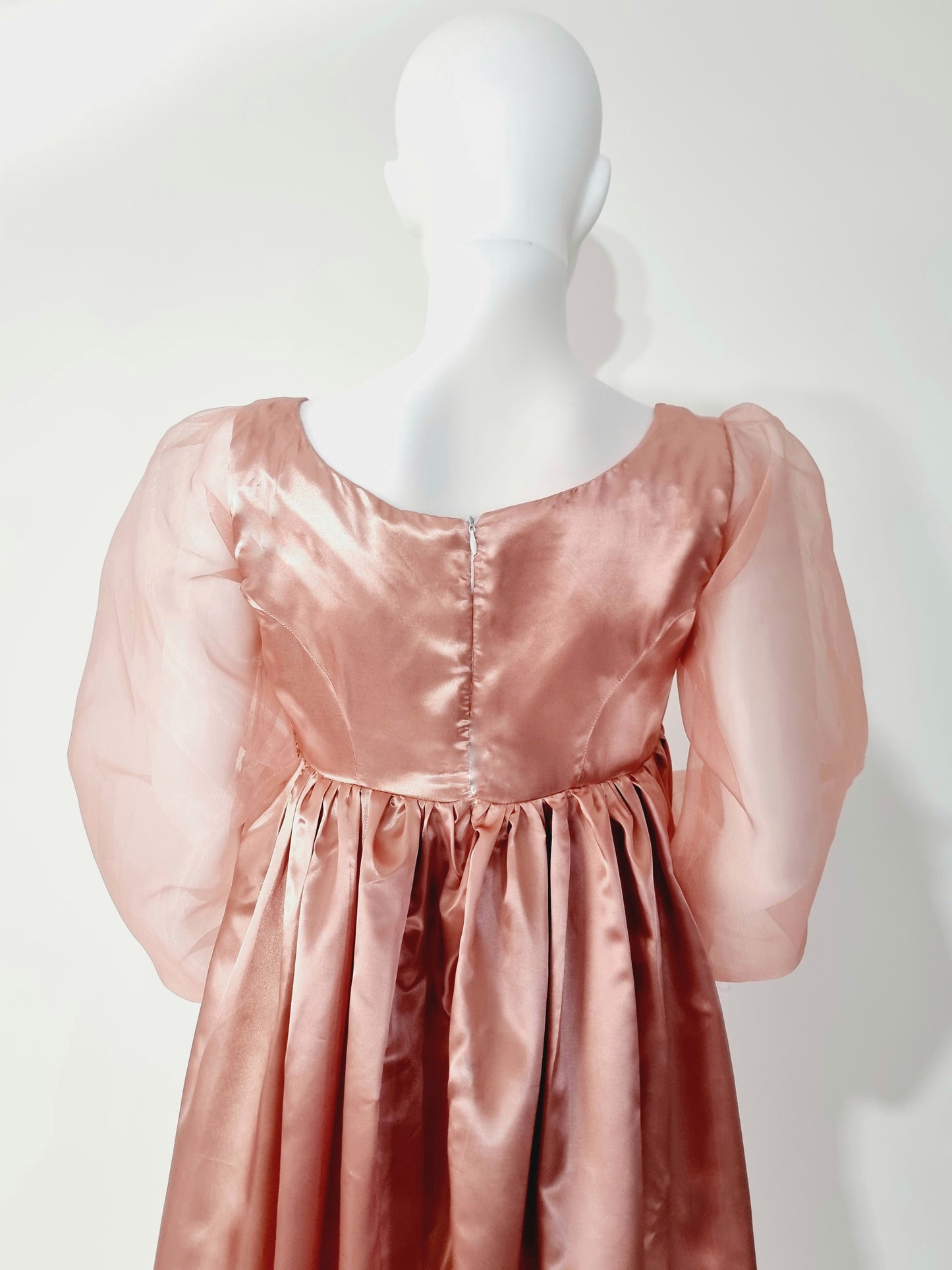 Long Puff Sleeves Regency Dress