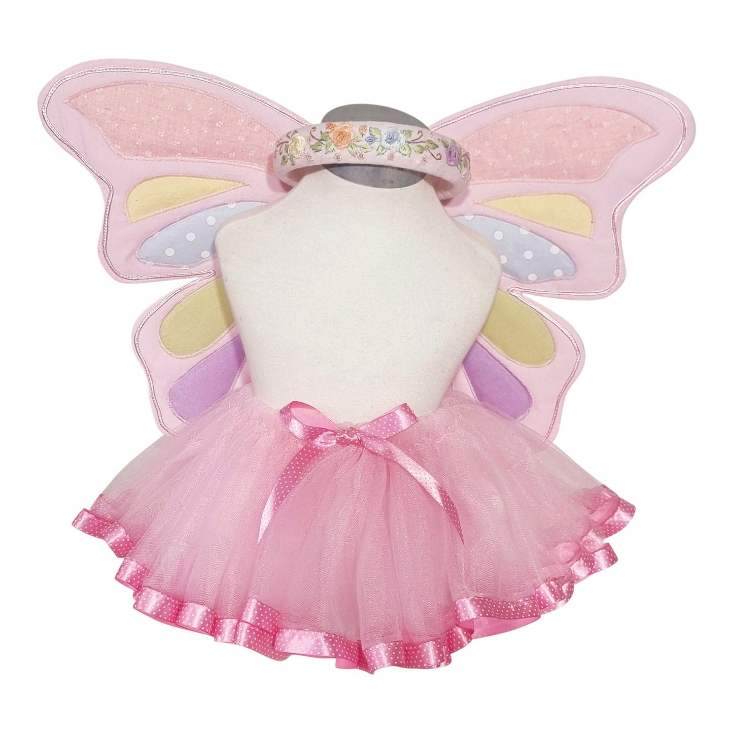 Pink butterfly fairy costume