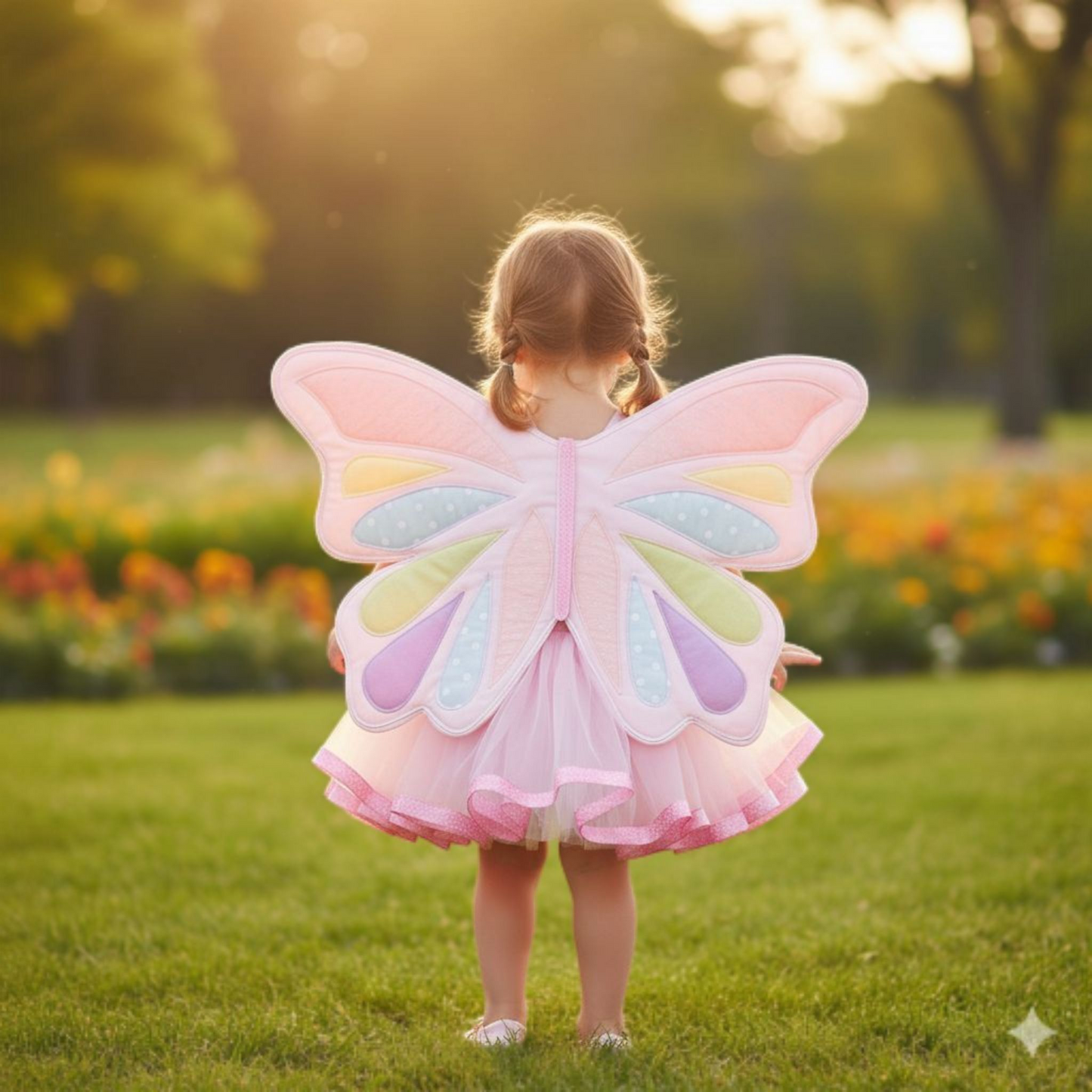Pink butterfly fairy costume