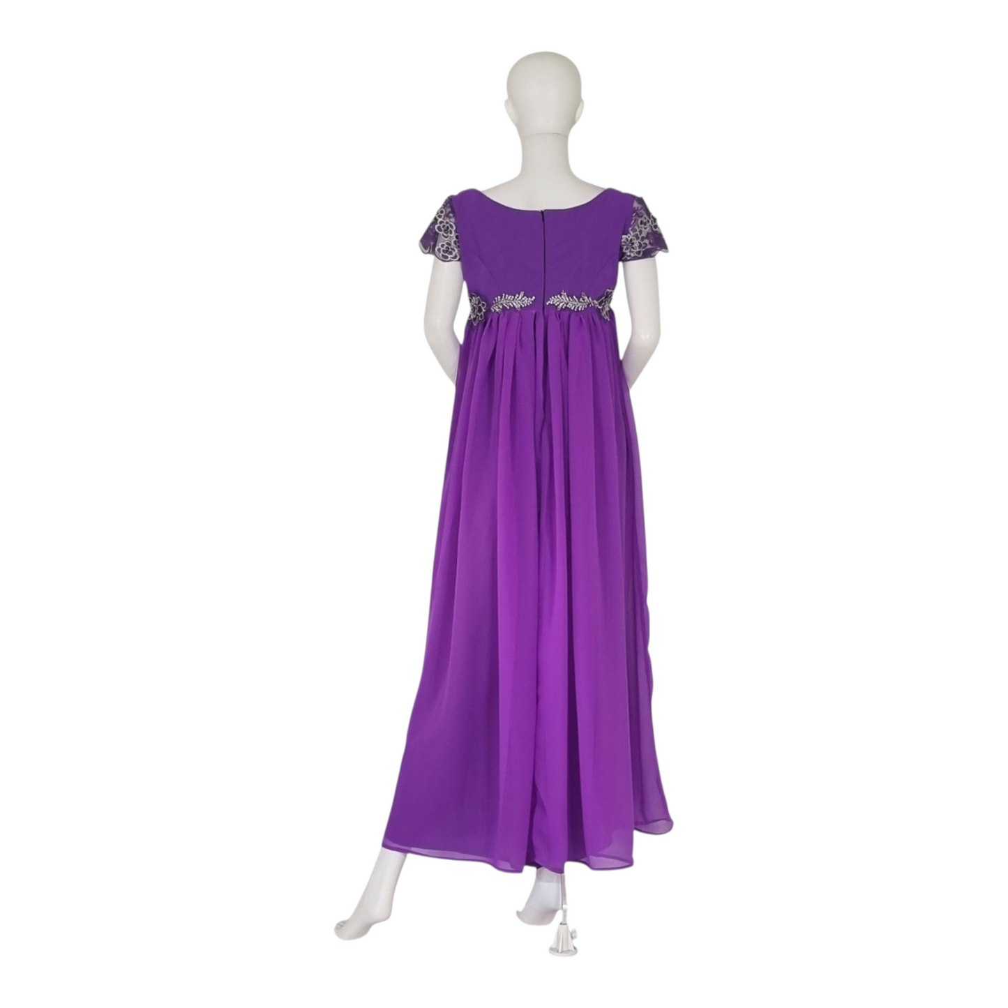 Empire waist regency dress