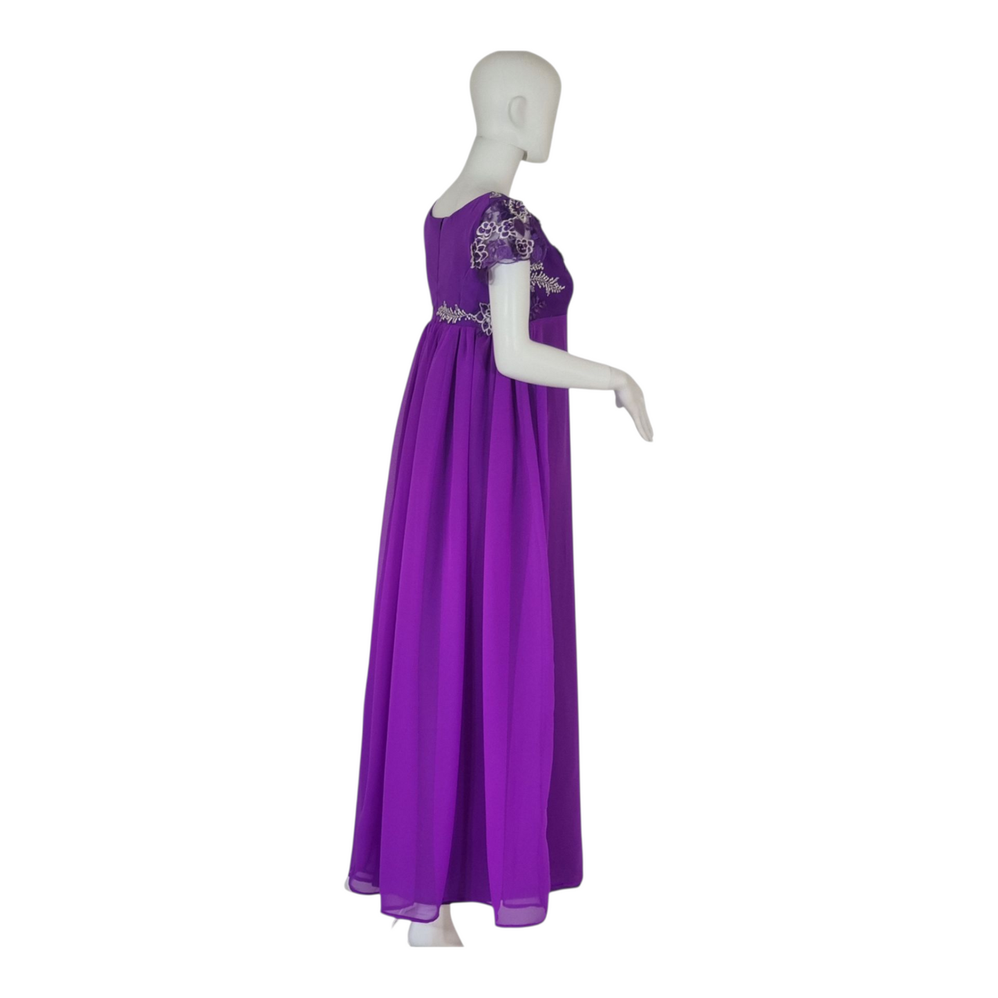 Empire waist regency dress