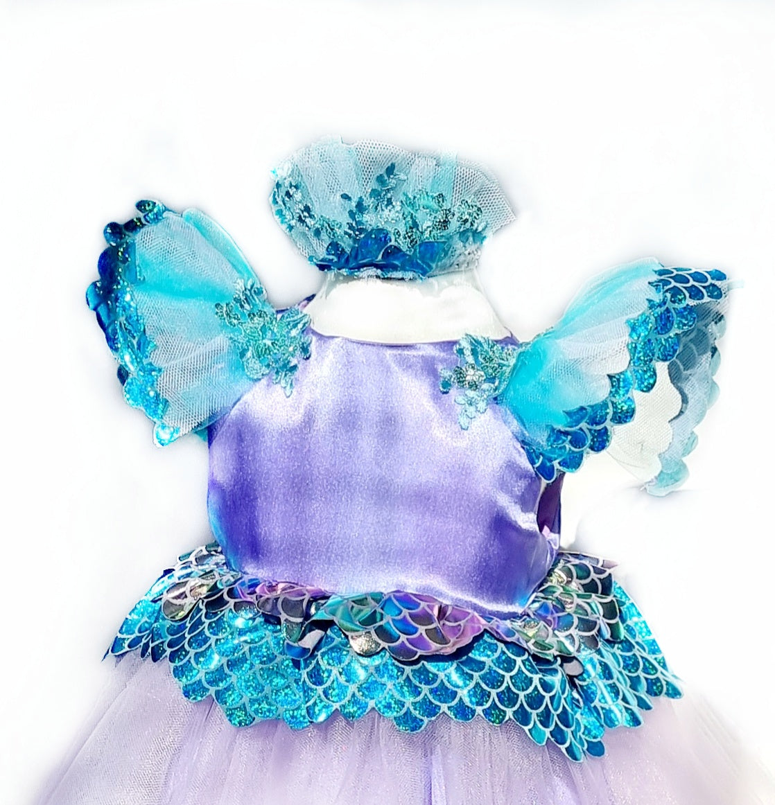 Mermaid inspired costume dress