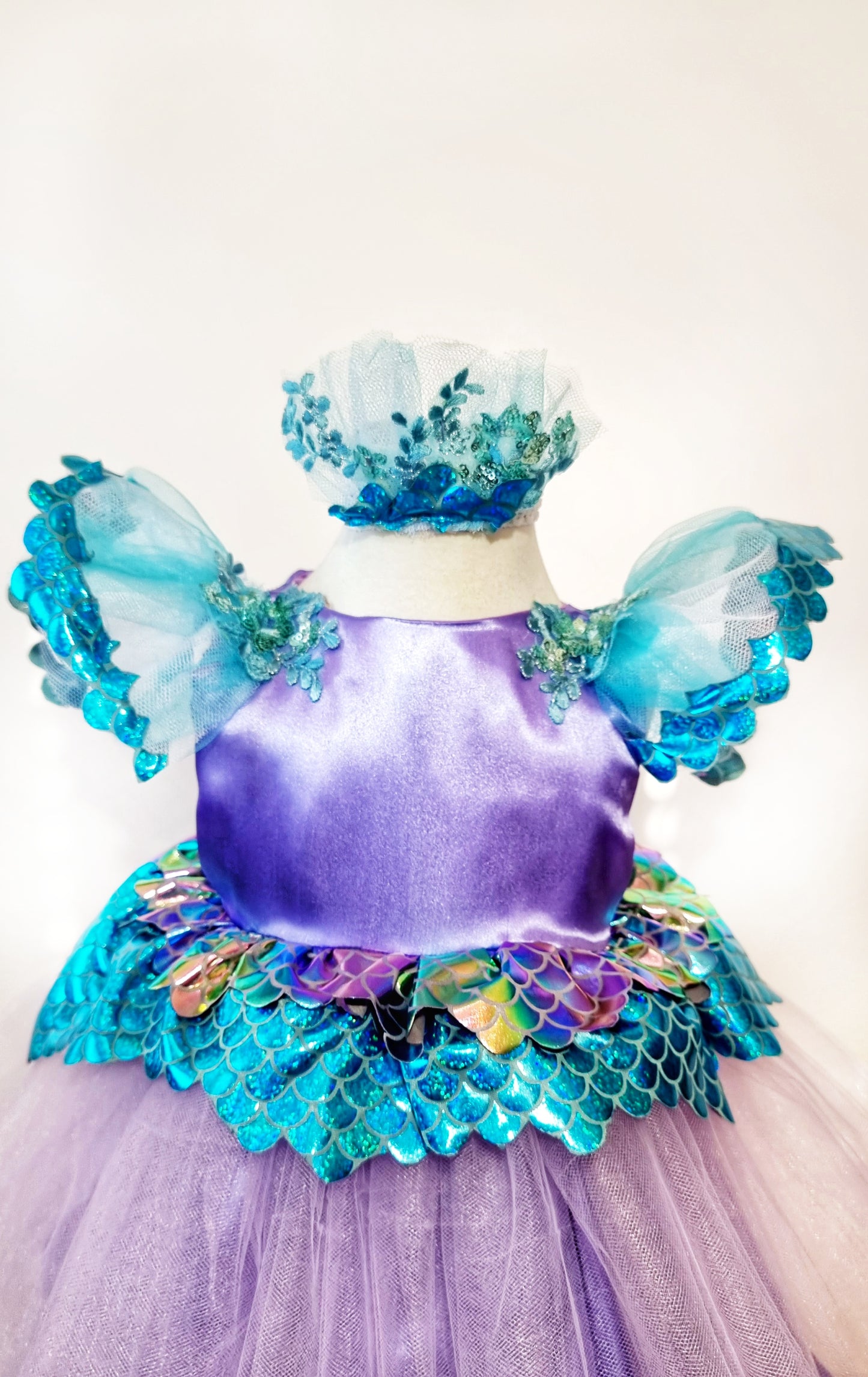 Mermaid inspired costume dress