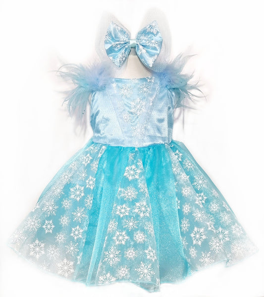 Blue princess dress