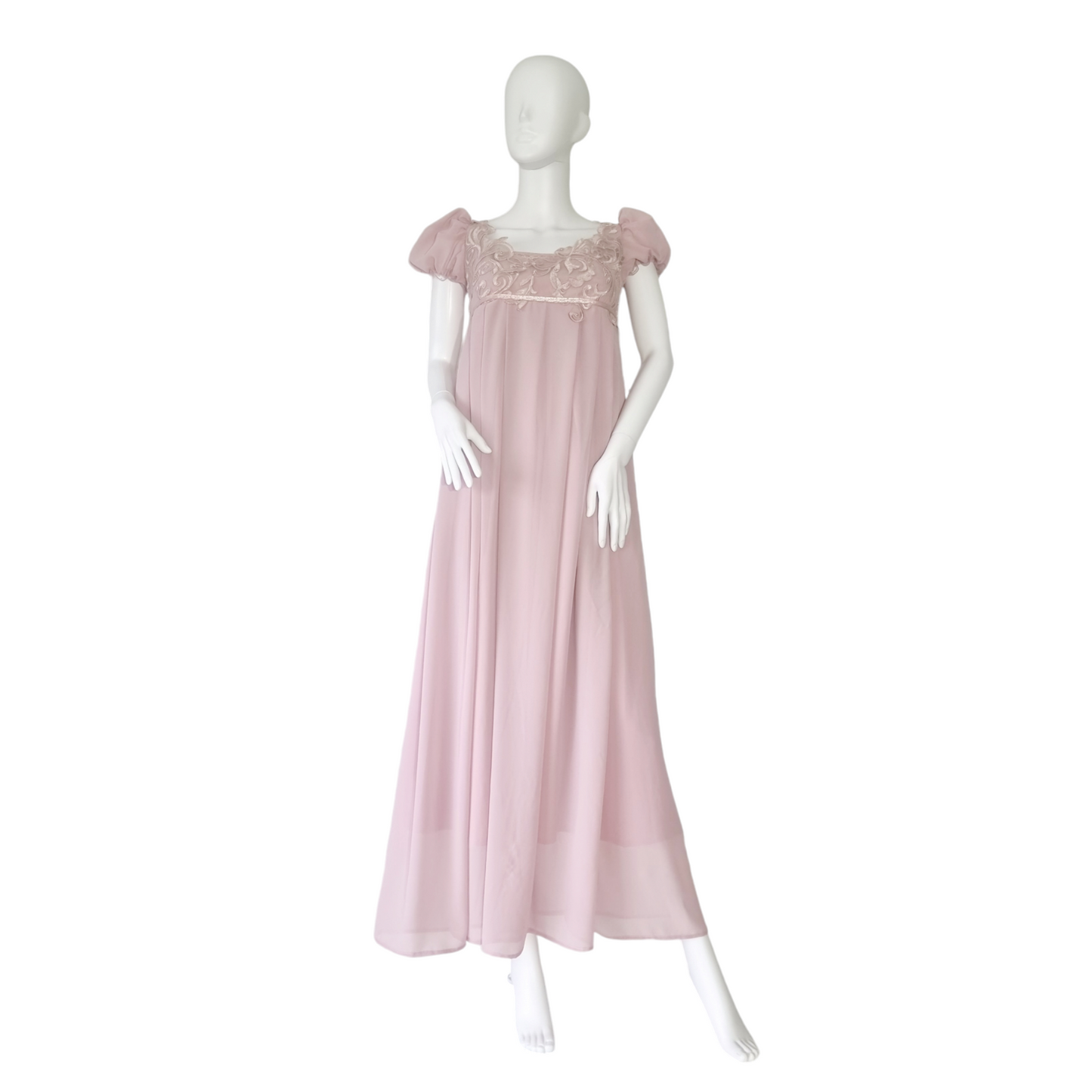Dusty Pink Regency Dress