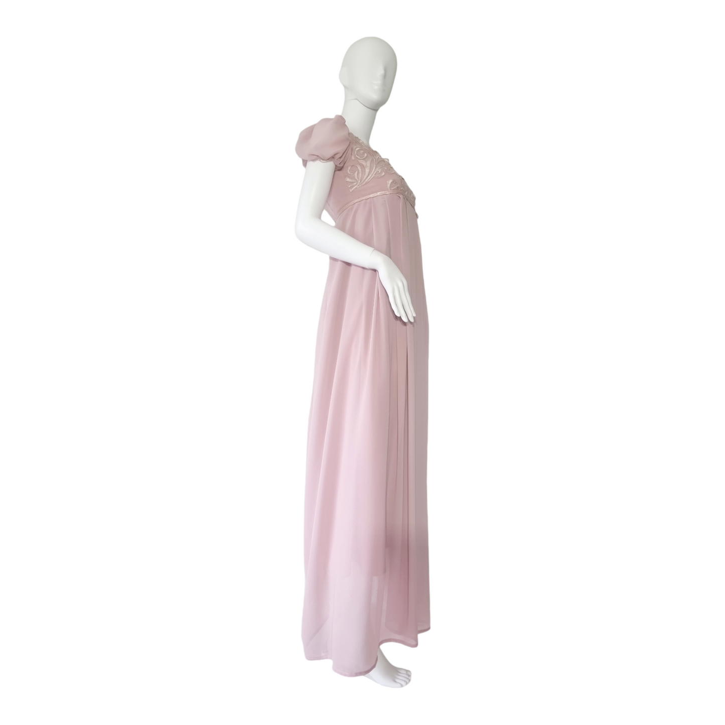 Dusty Pink Regency Dress
