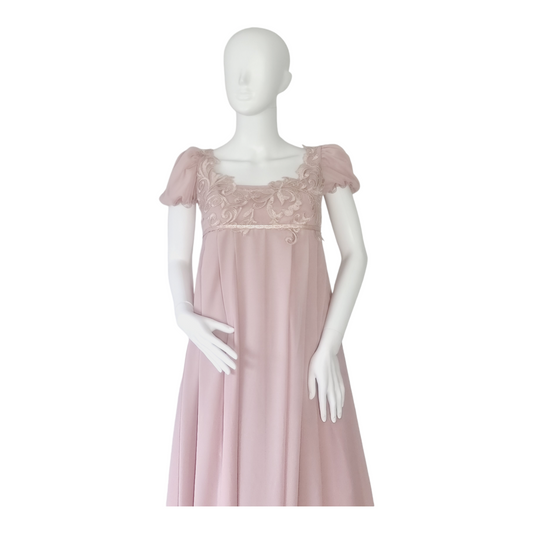 Dusty Pink Regency Dress