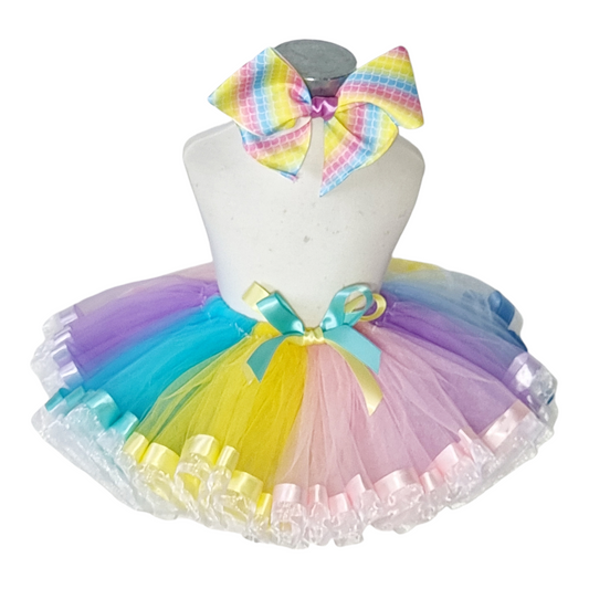 Unicorn ribbon tutu