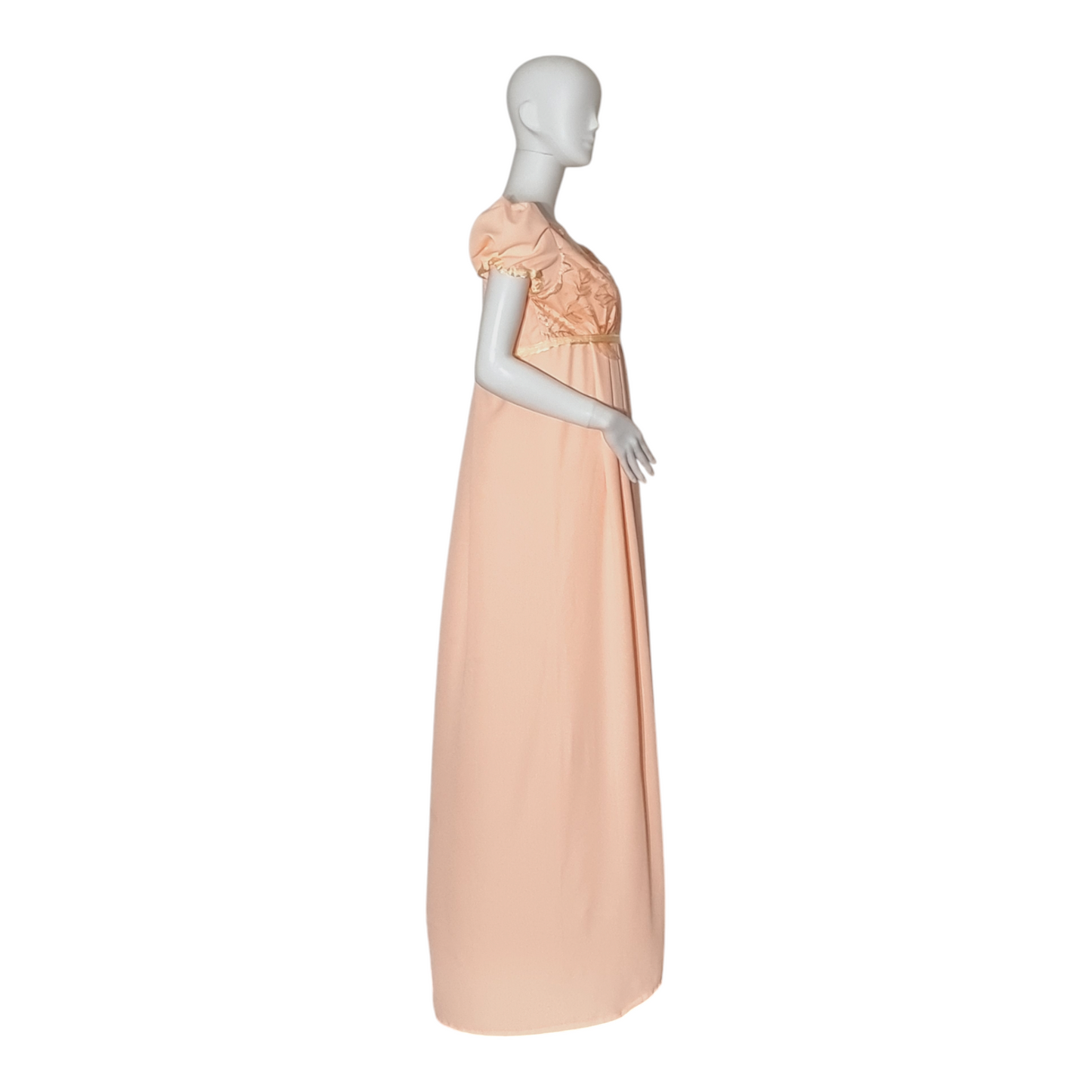 Peach Regency Dress