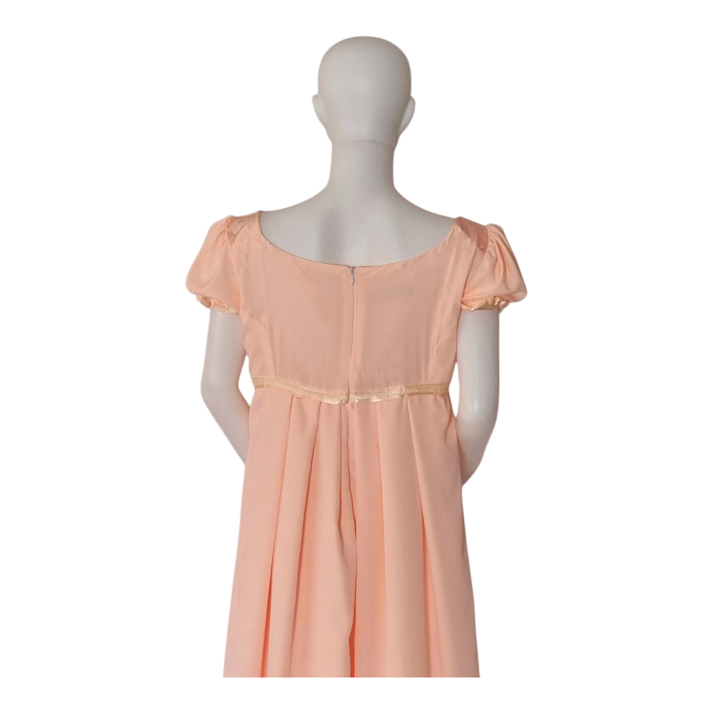 Peach Regency Dress