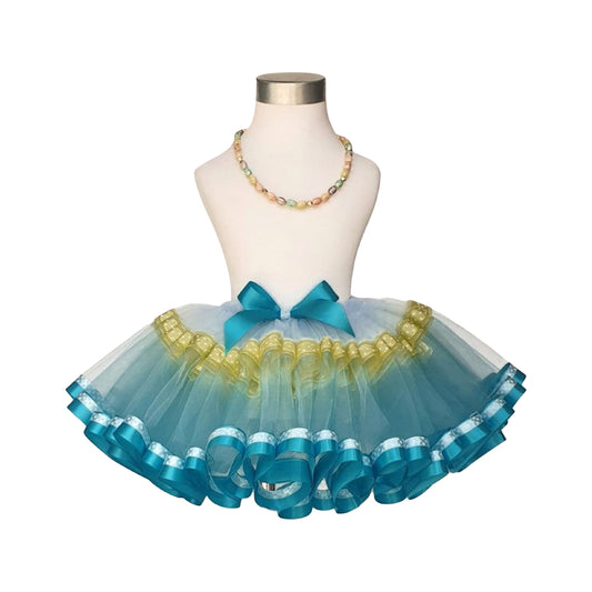 Teal and Blue tutu