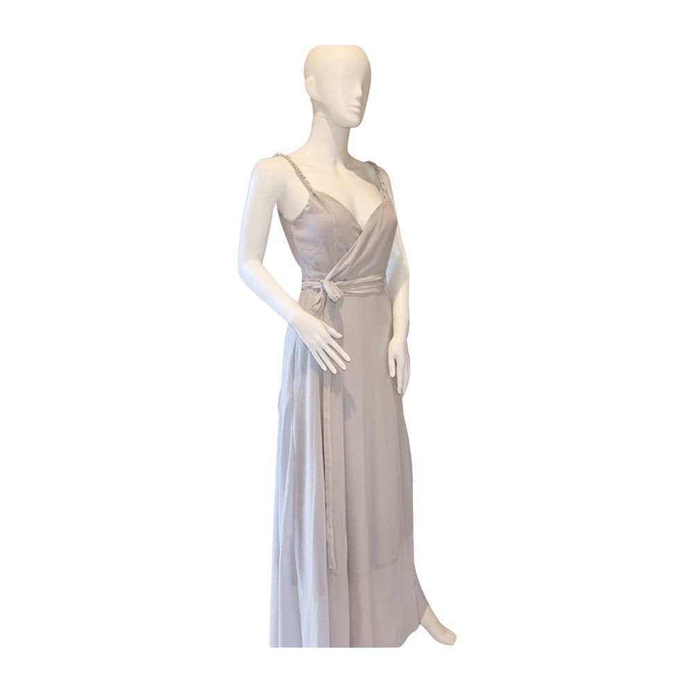 Maxi wrap dress
