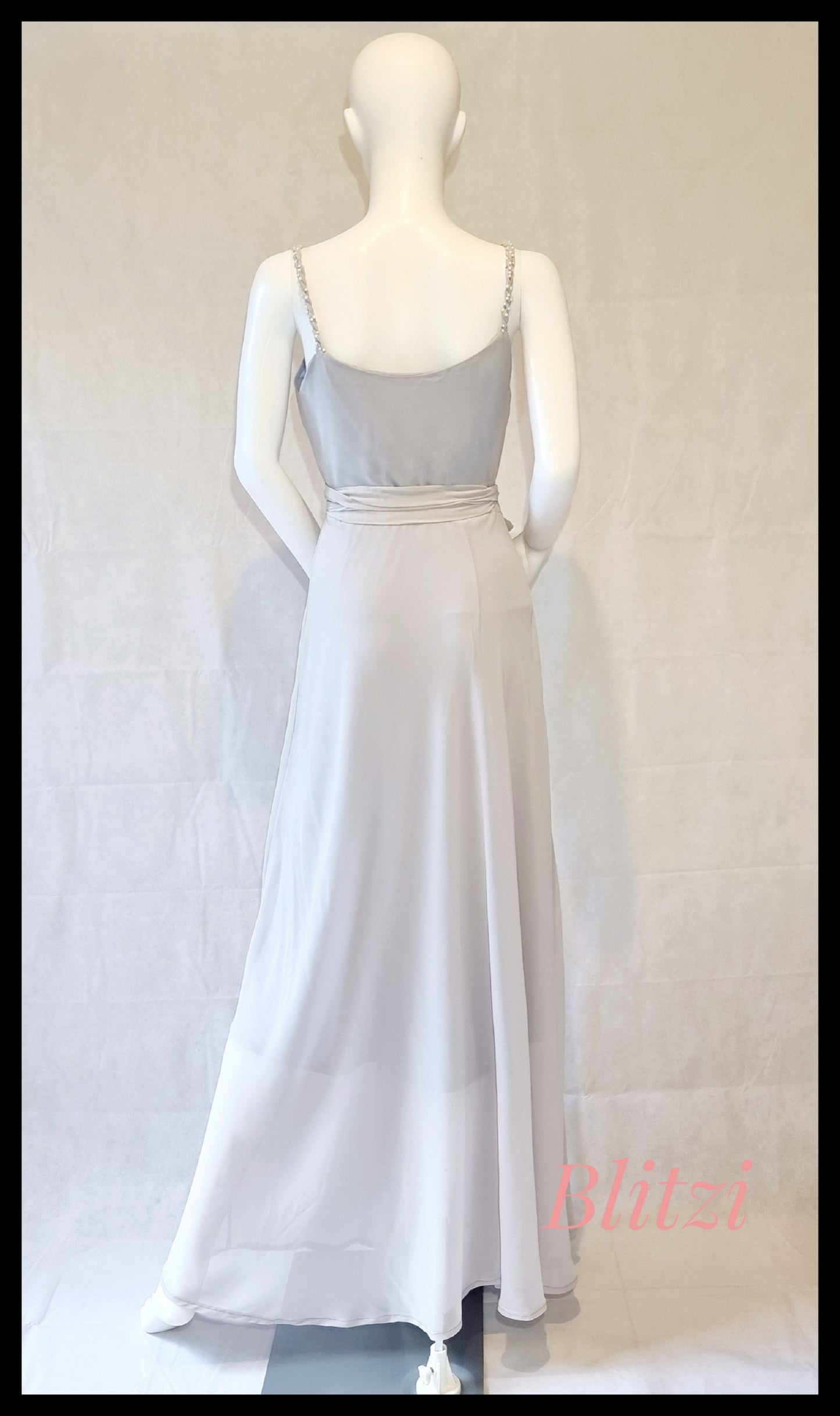 Maxi wrap dress