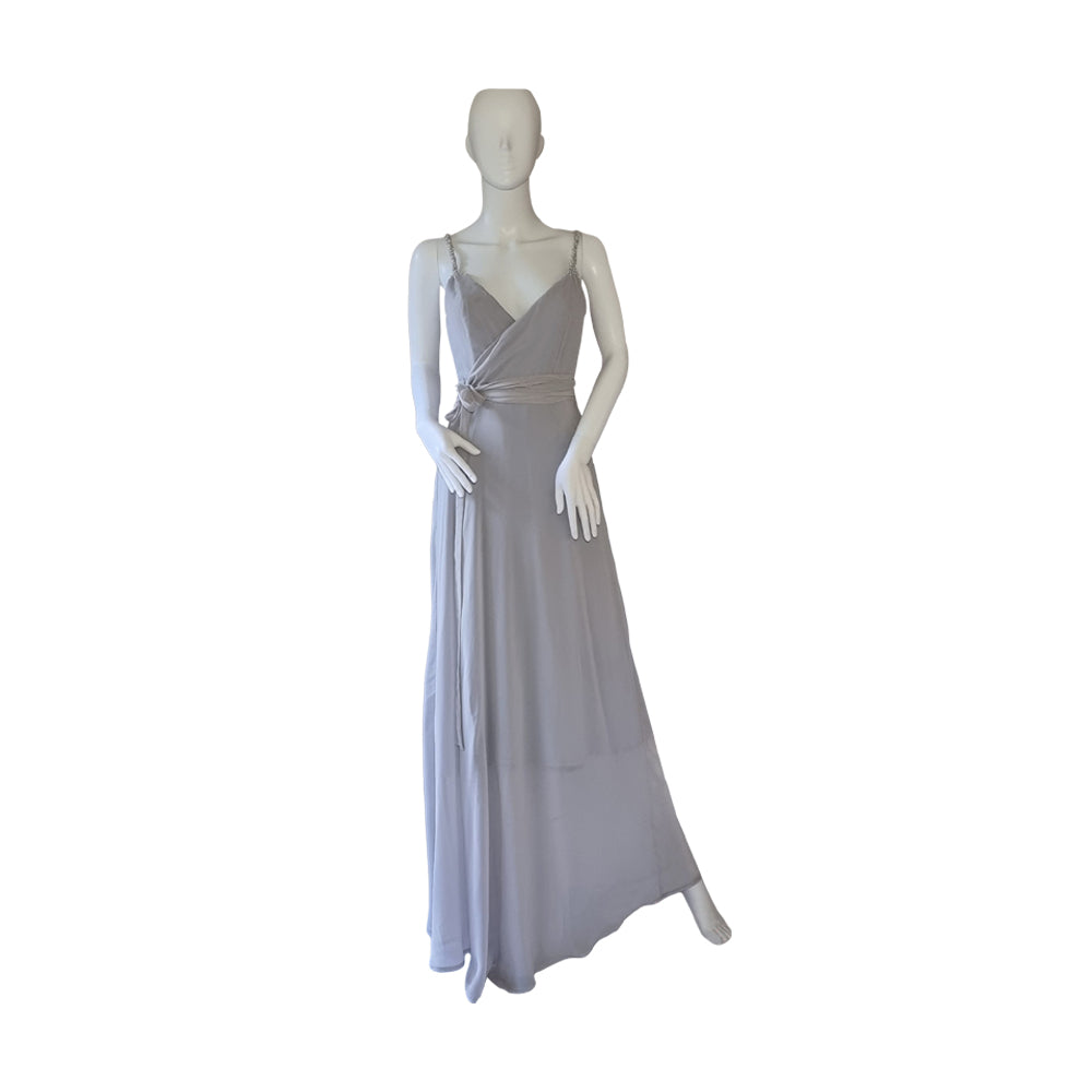 Maxi wrap dress