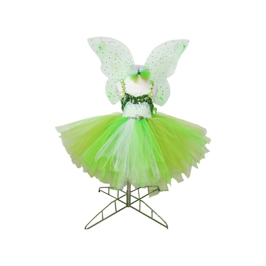 Green fairy dress