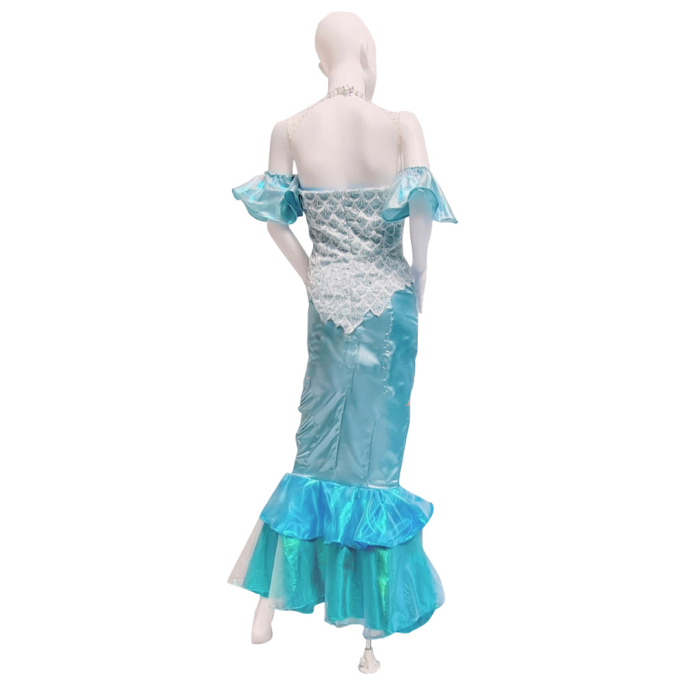 Mermaid inspired adult dress