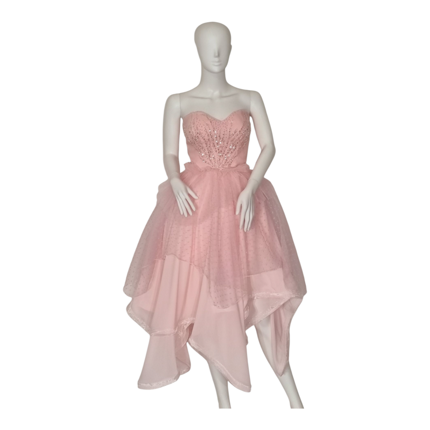 Pink bubble dress
