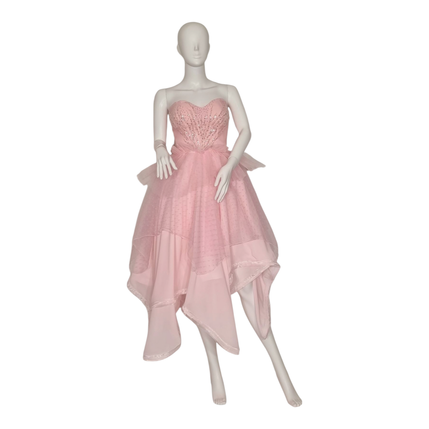 Pink bubble dress