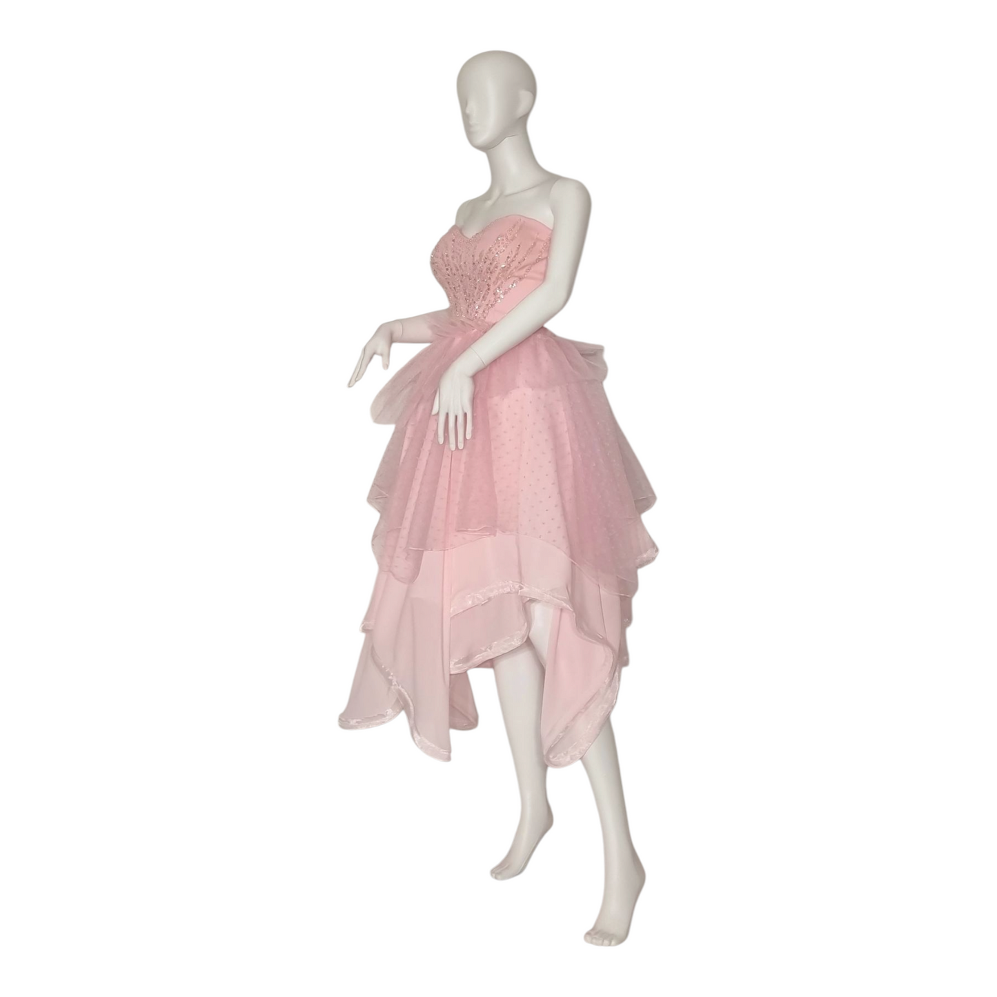 Pink bubble dress