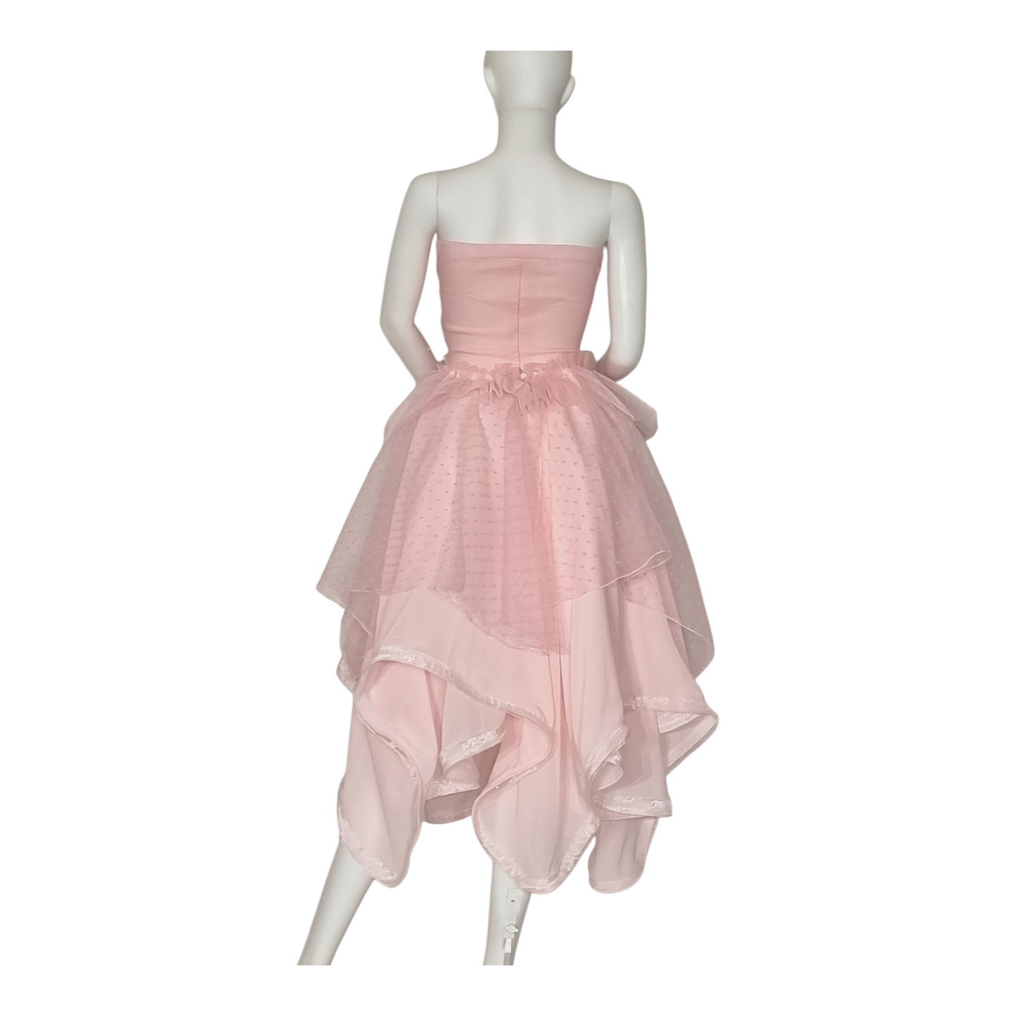 Pink bubble dress