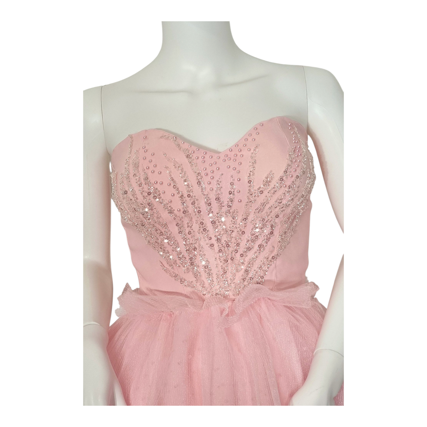 Pink bubble dress