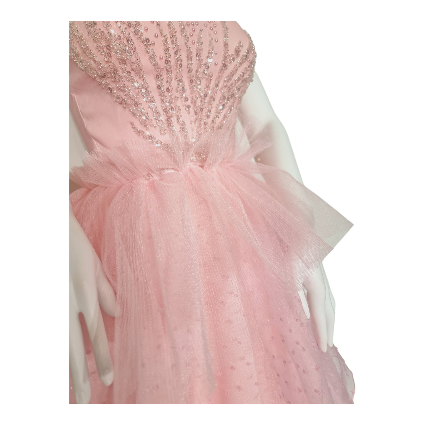 Pink bubble dress