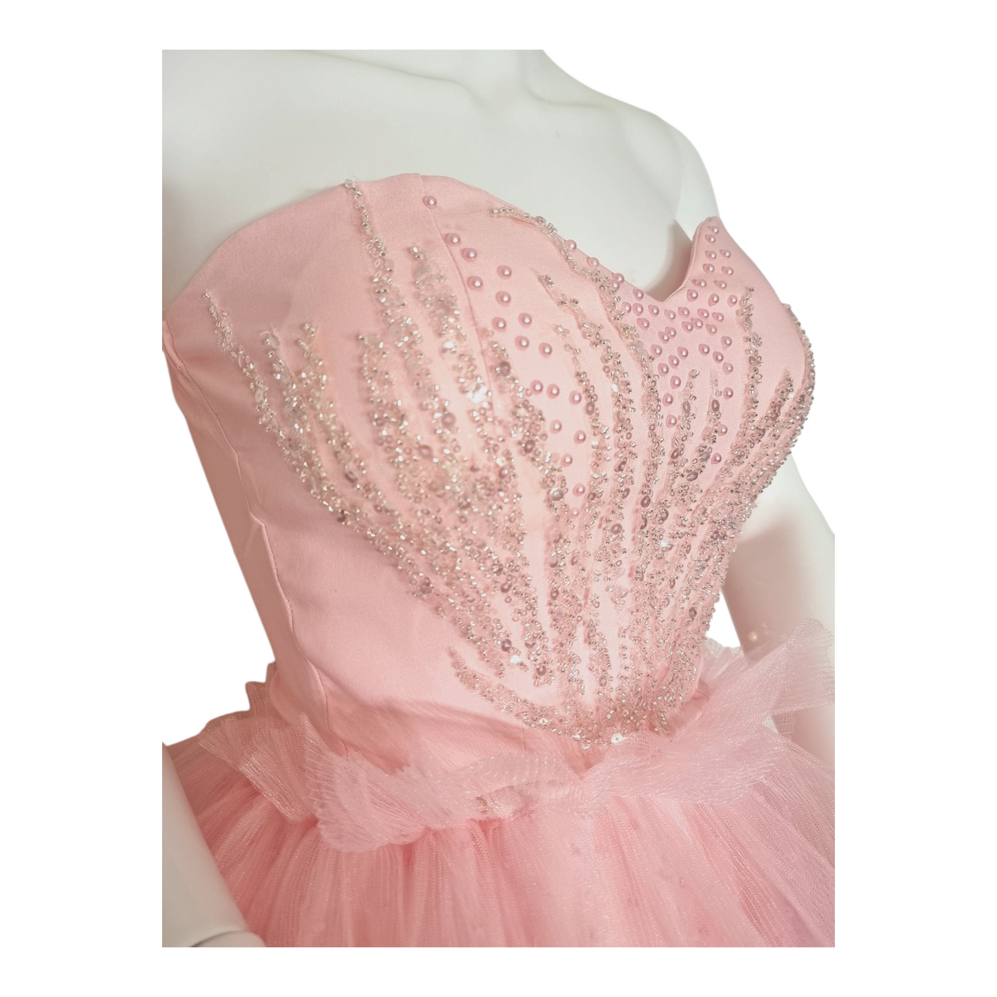Pink bubble dress