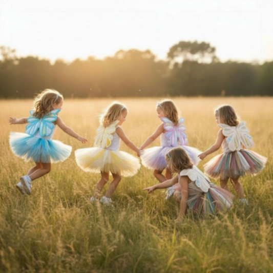 Quilted Butterfly Wings With Matching Tutu