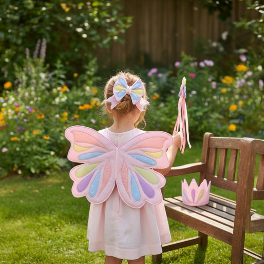 Handmade Quilted Butterfly Wings Set