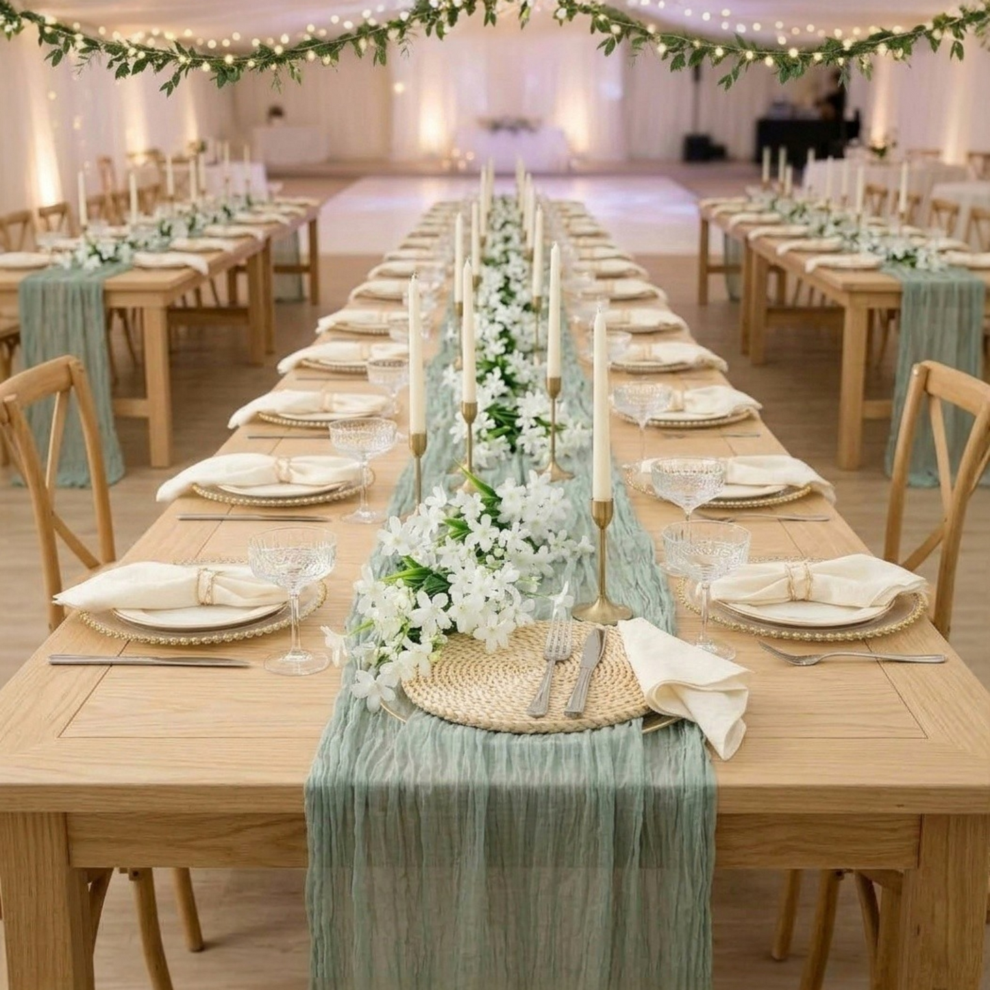 Cheesecloth Table Runner 5 Pack (Copy)
