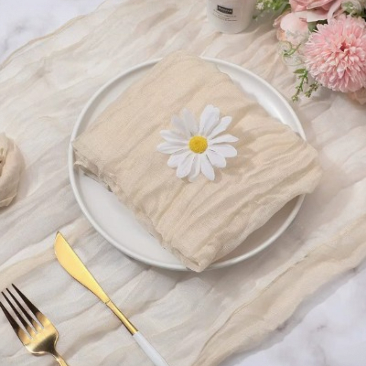 Cheesecloth Table Runner 5 Pack (Copy)