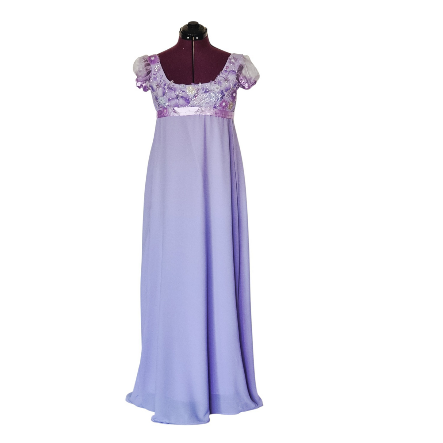 Lilac Empire Waist Dress