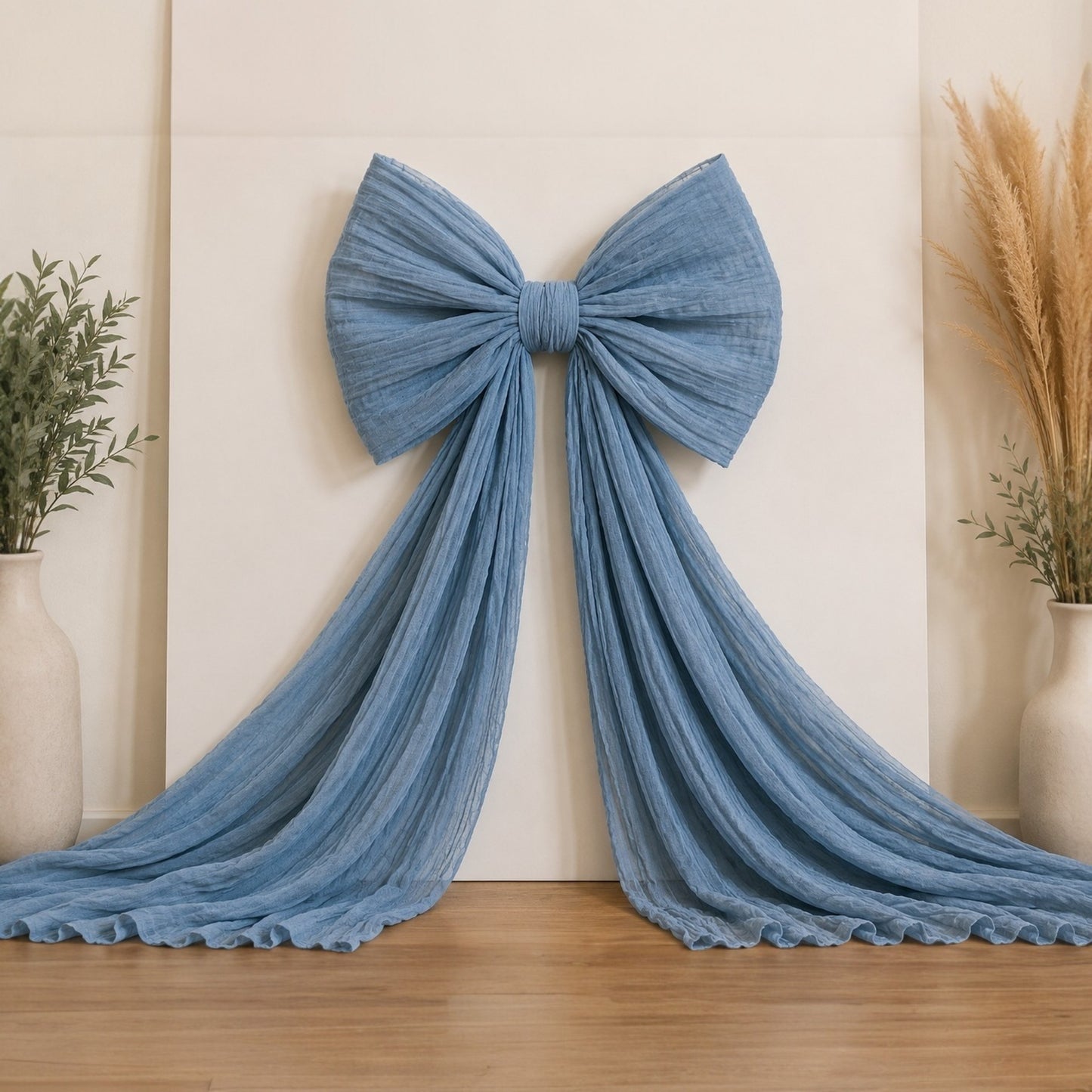 Cheesecloth Handmade Custom Fabric Bow