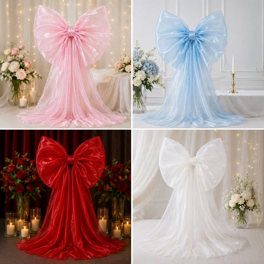 Organza Handmade Custom Fabric Bow