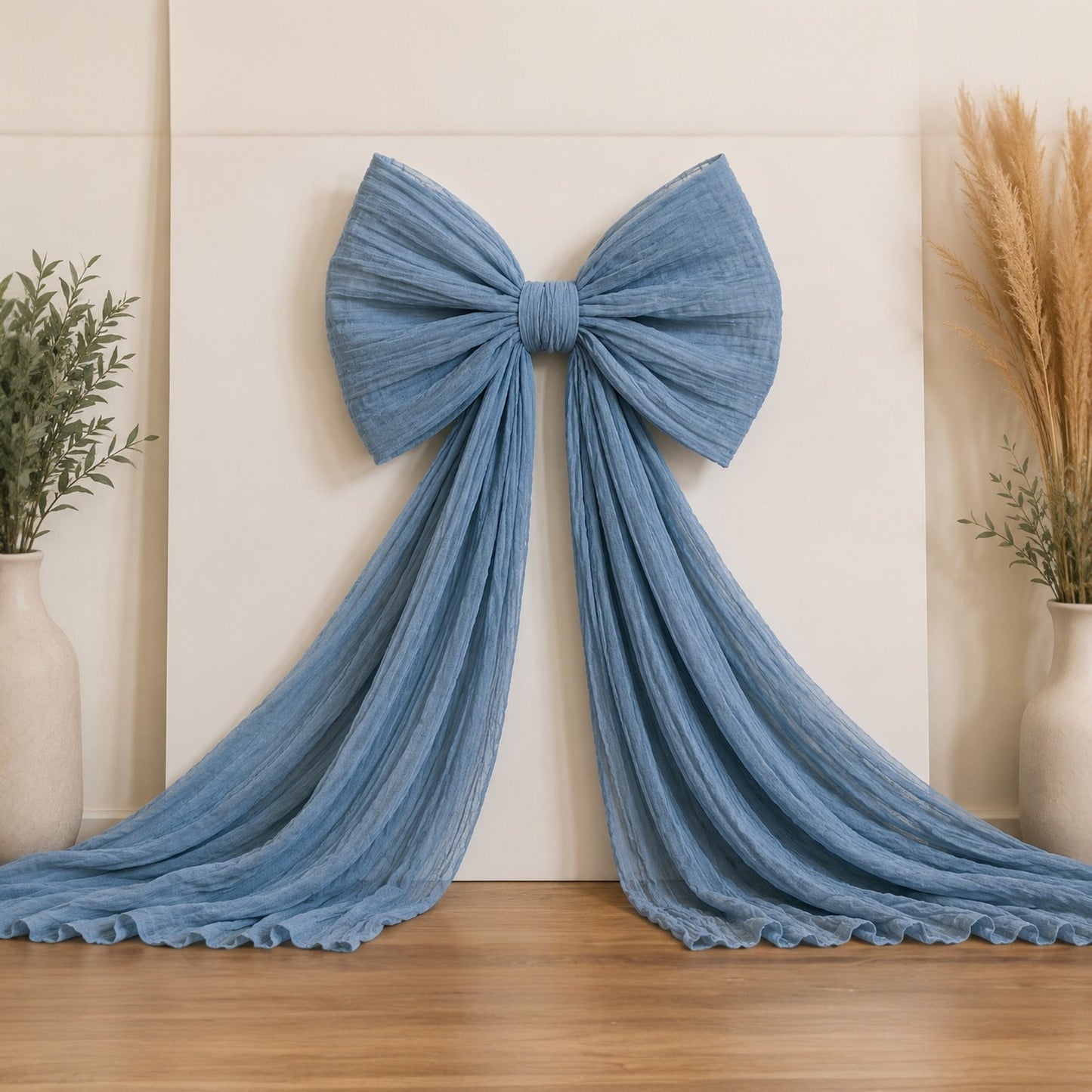 Large Handmade Custom Fabric Bow