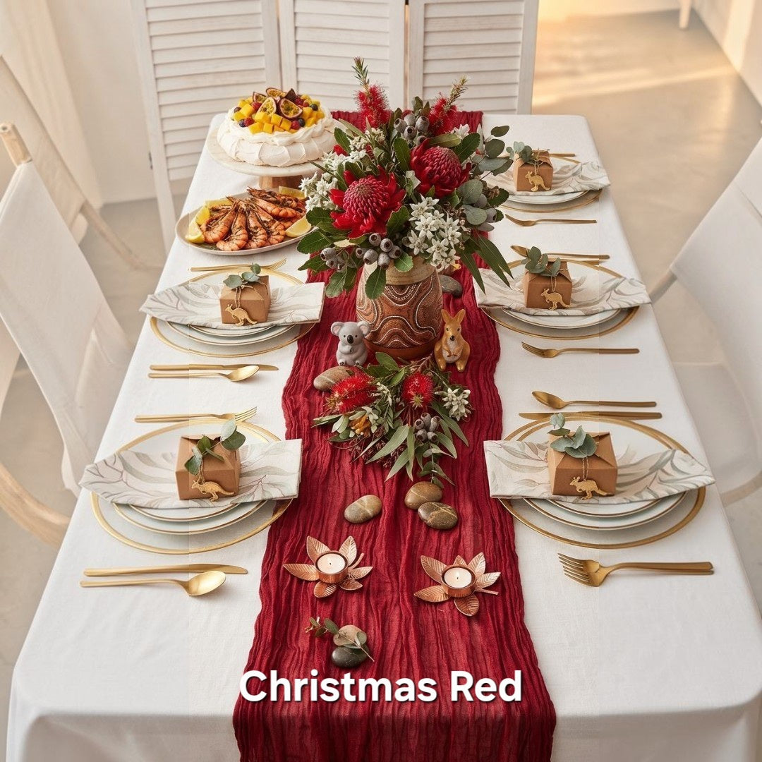 Cheesecloth Table Runner 5 Pack