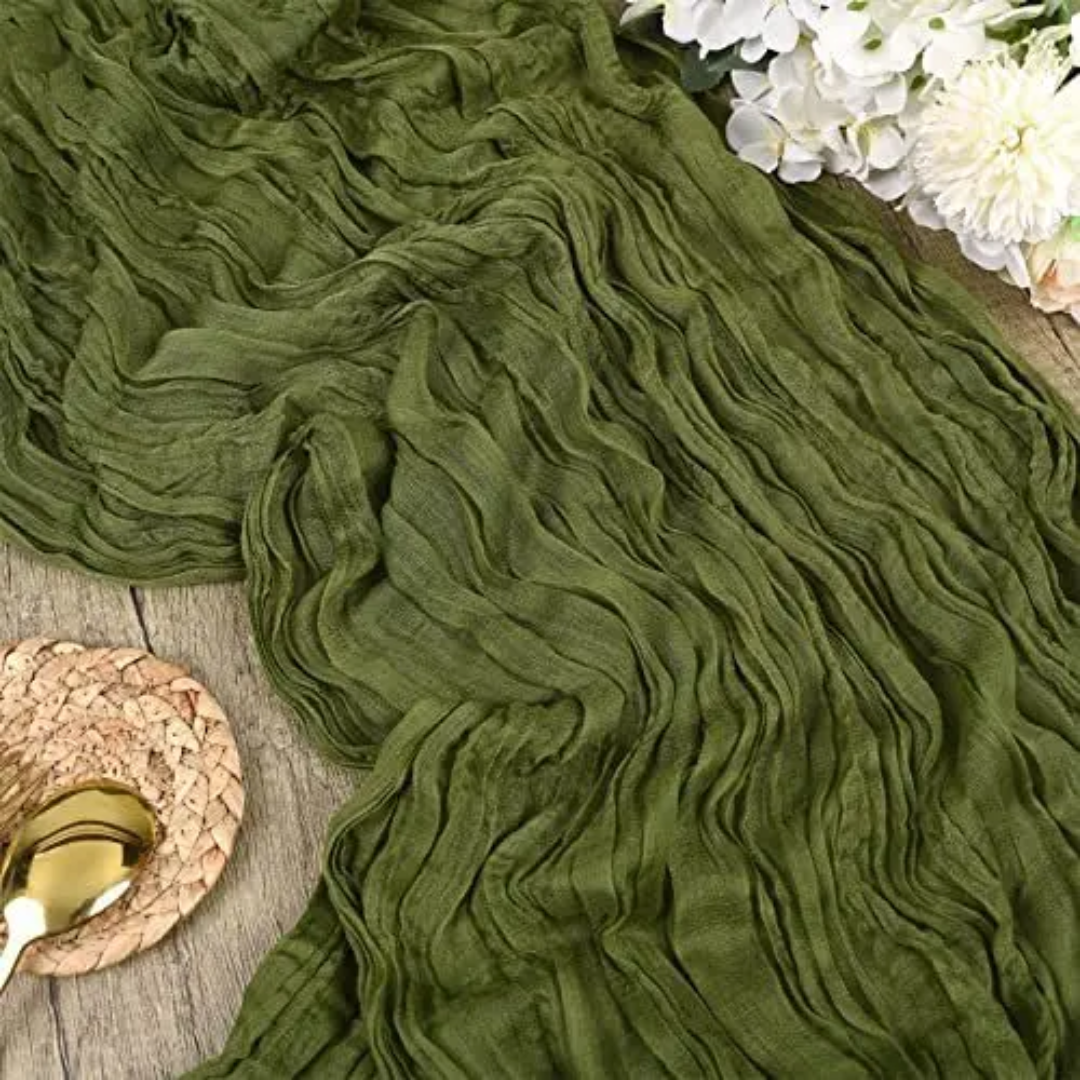 Cheesecloth Table Runner 5 Pack (Copy)