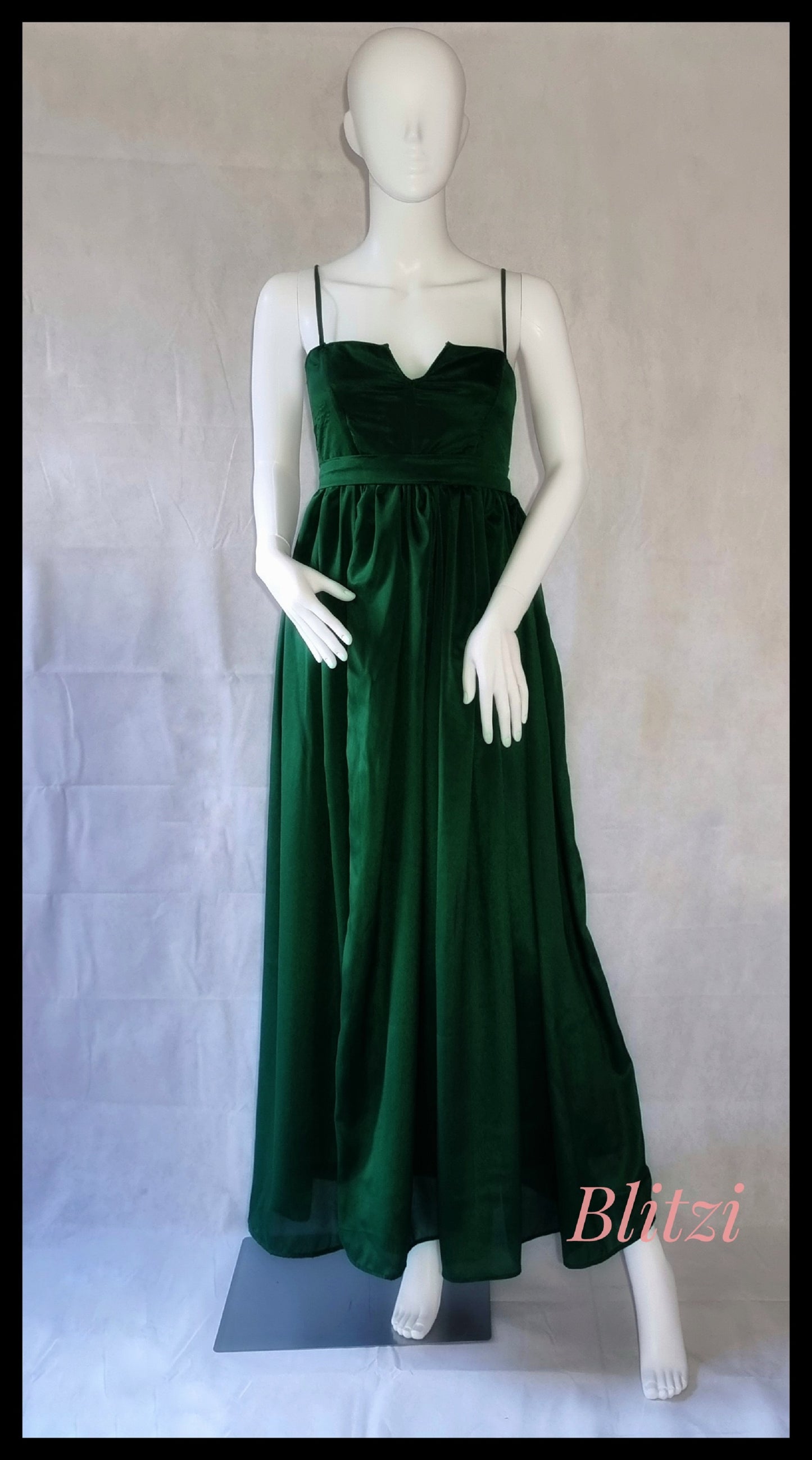 Green Maxi dress