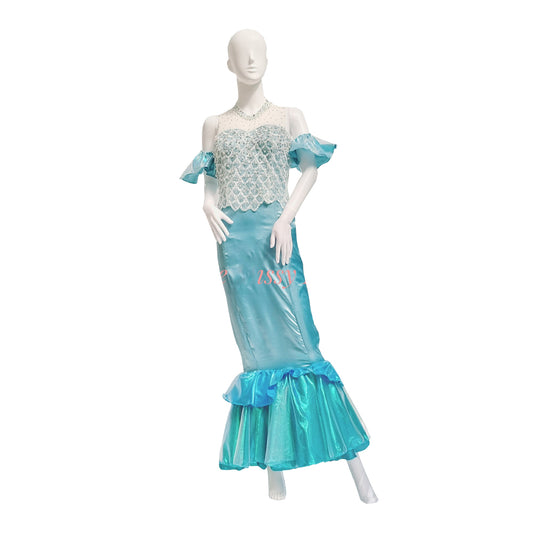 Mermaid inspired adult dress